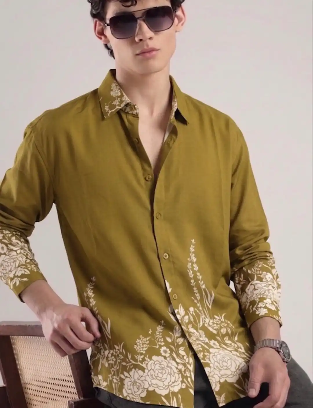 VISCOSE PRINTED SHIRT