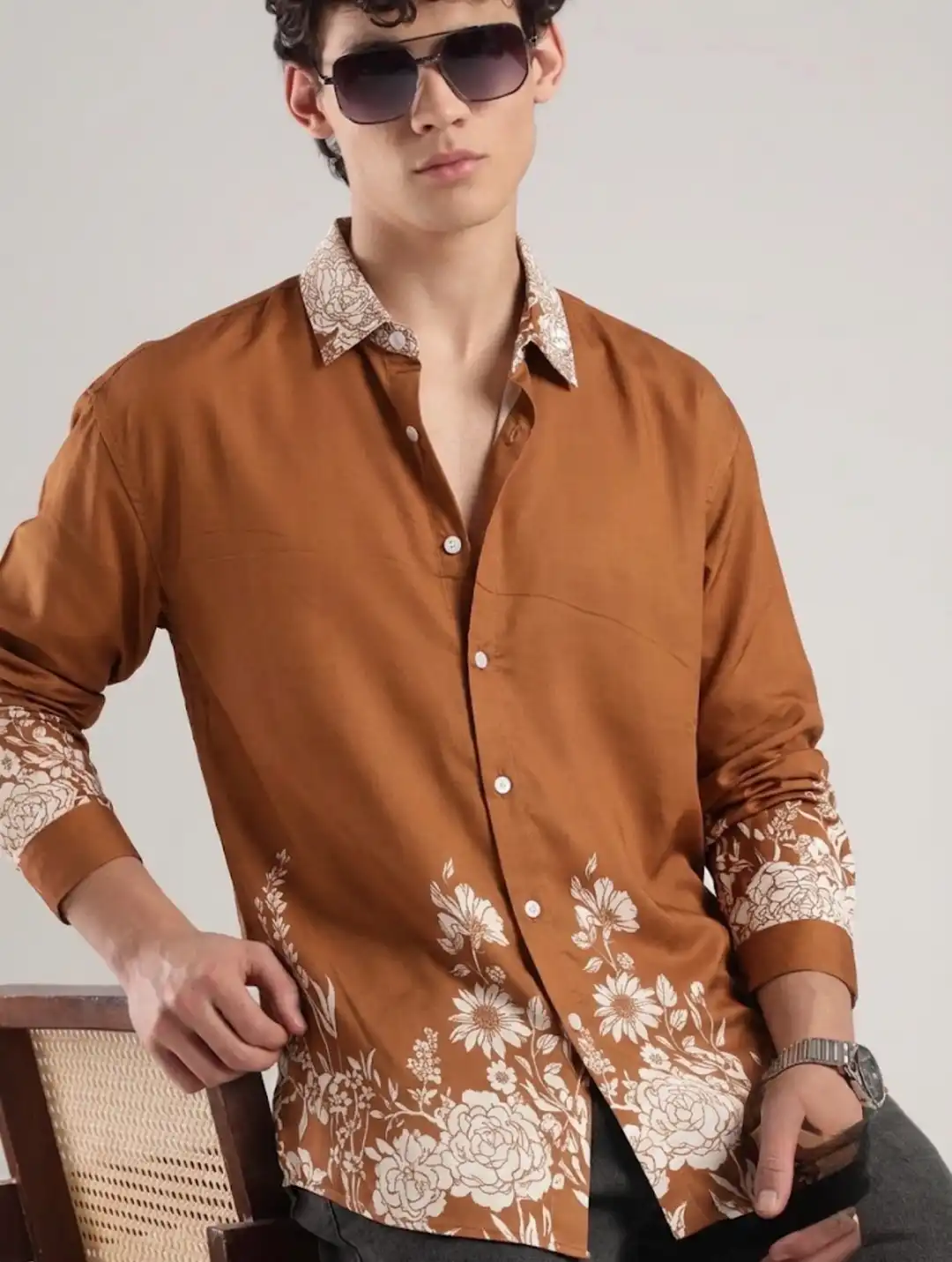VISCOSE PRINTED SHIRT