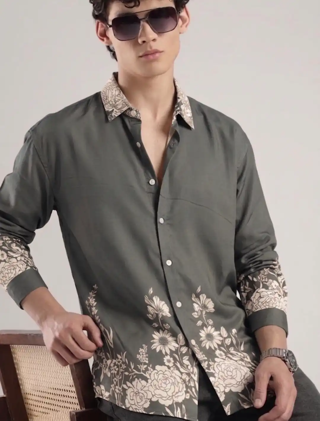 VISCOSE PRINTED SHIRT
