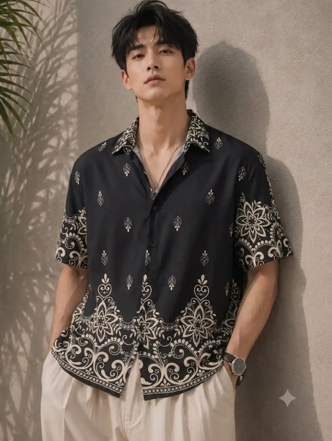 VISCOSE SHIRT 5 sleeve 