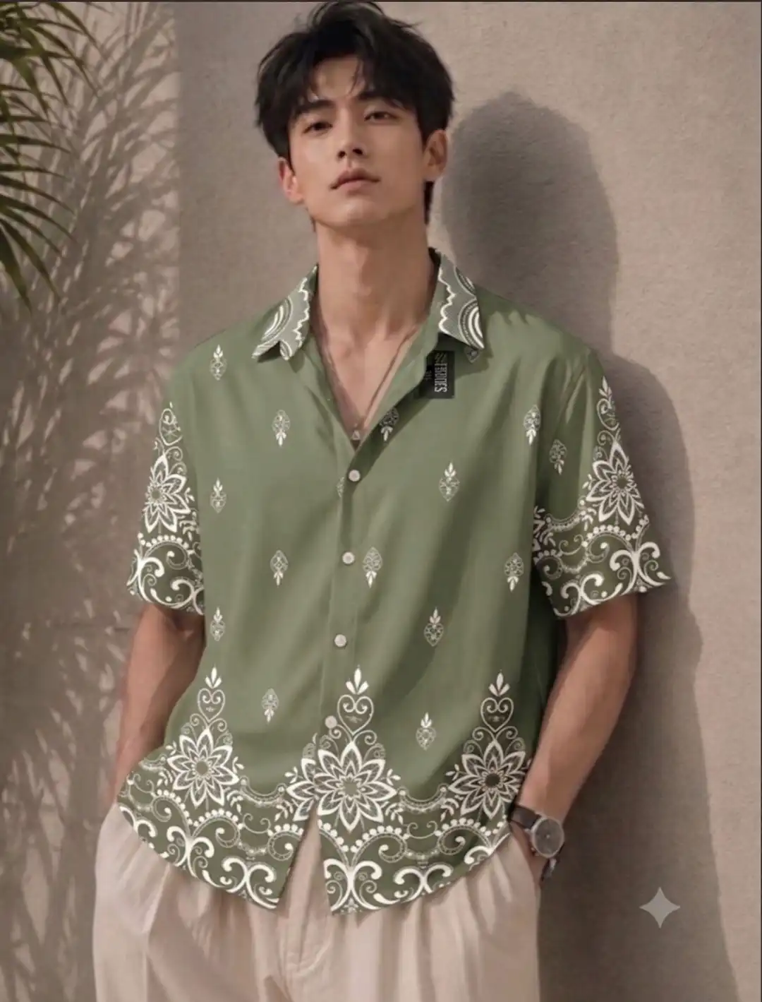 VISCOSE SHIRT 5 sleeve 