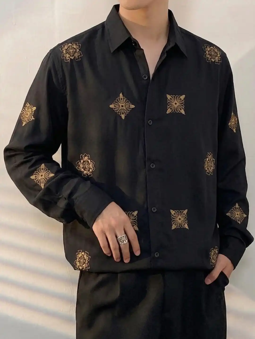 VISCOSE PRINTED SHIRT
