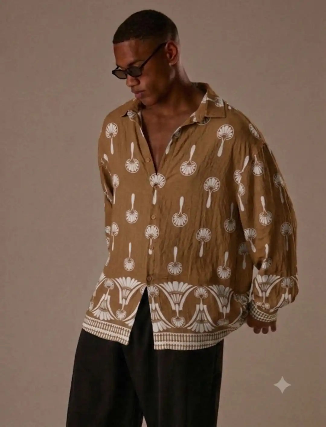 BOTTOM PRINTED SHIRT 