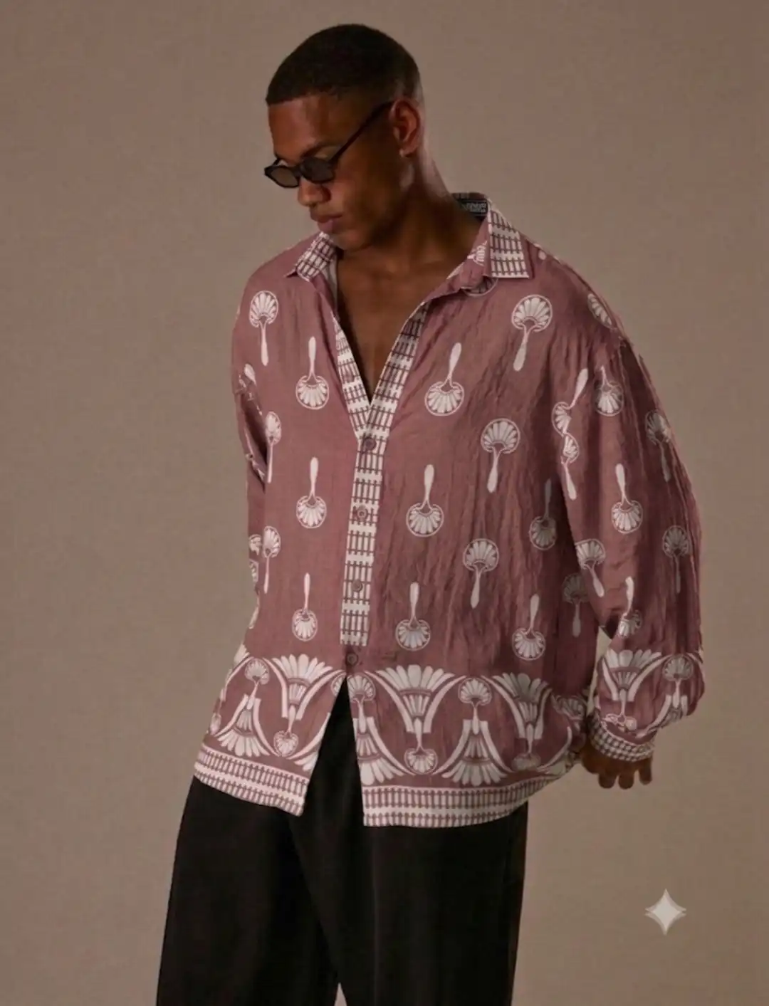 BOTTOM PRINTED SHIRT 