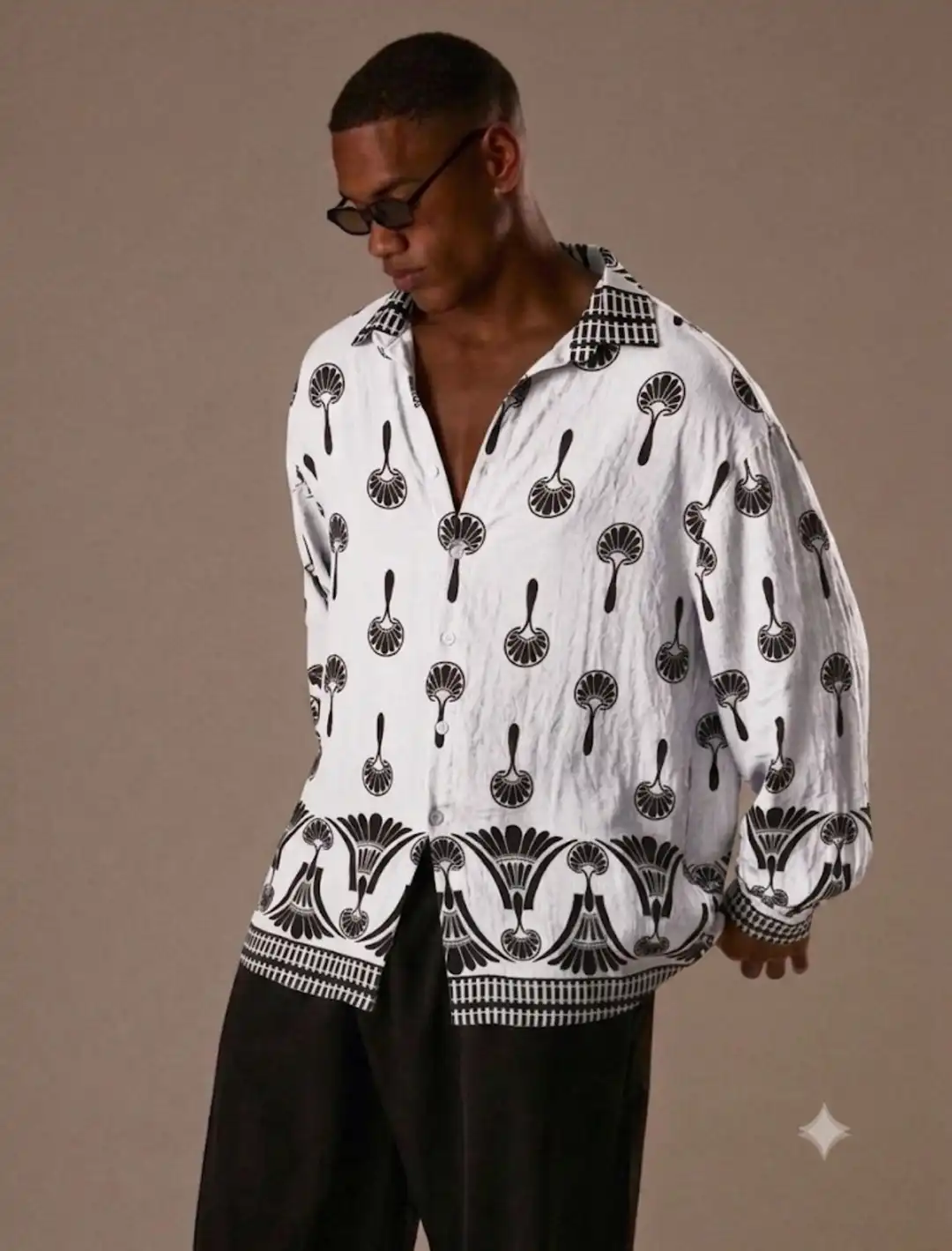 BOTTOM PRINTED SHIRT 