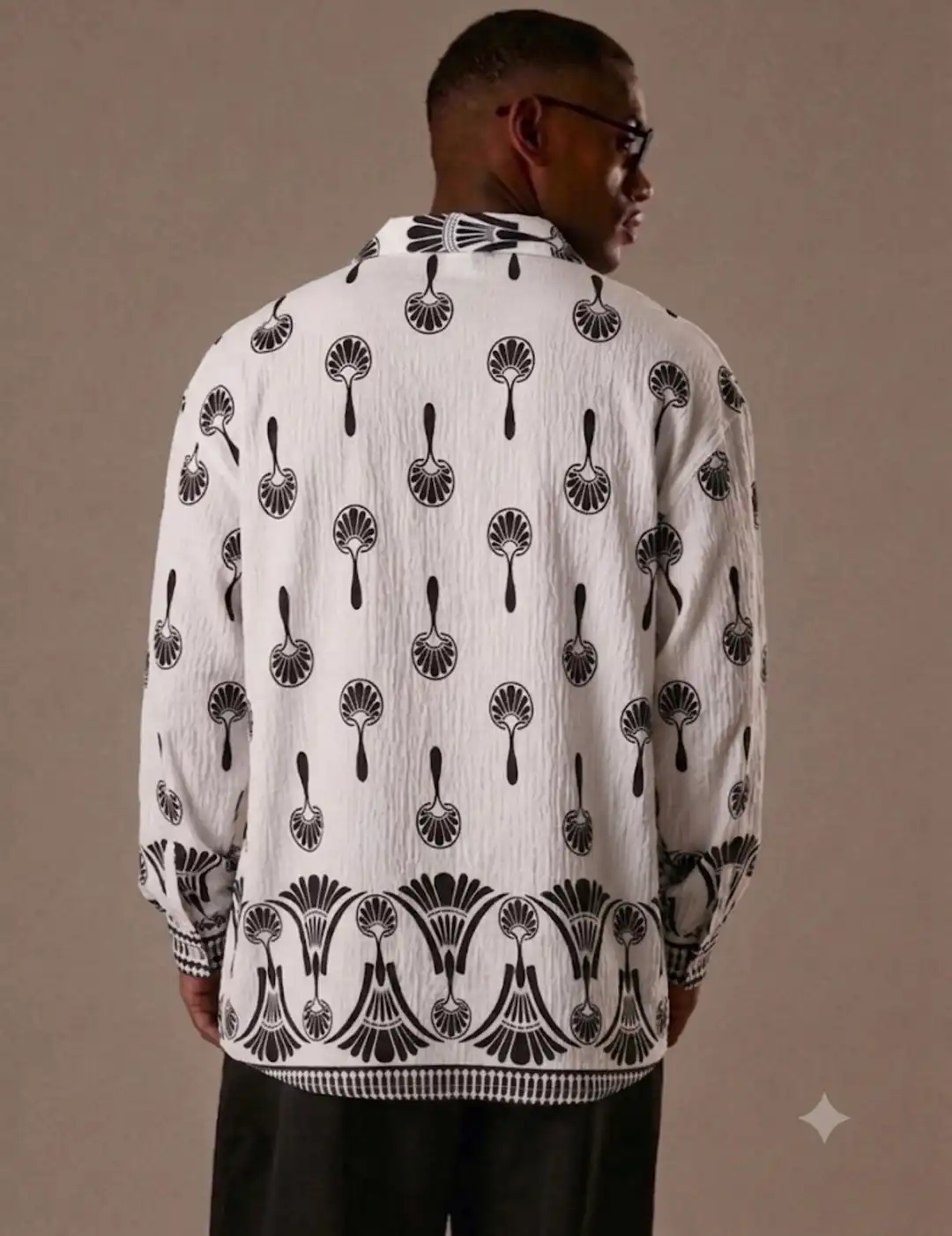 BOTTOM PRINTED SHIRT 