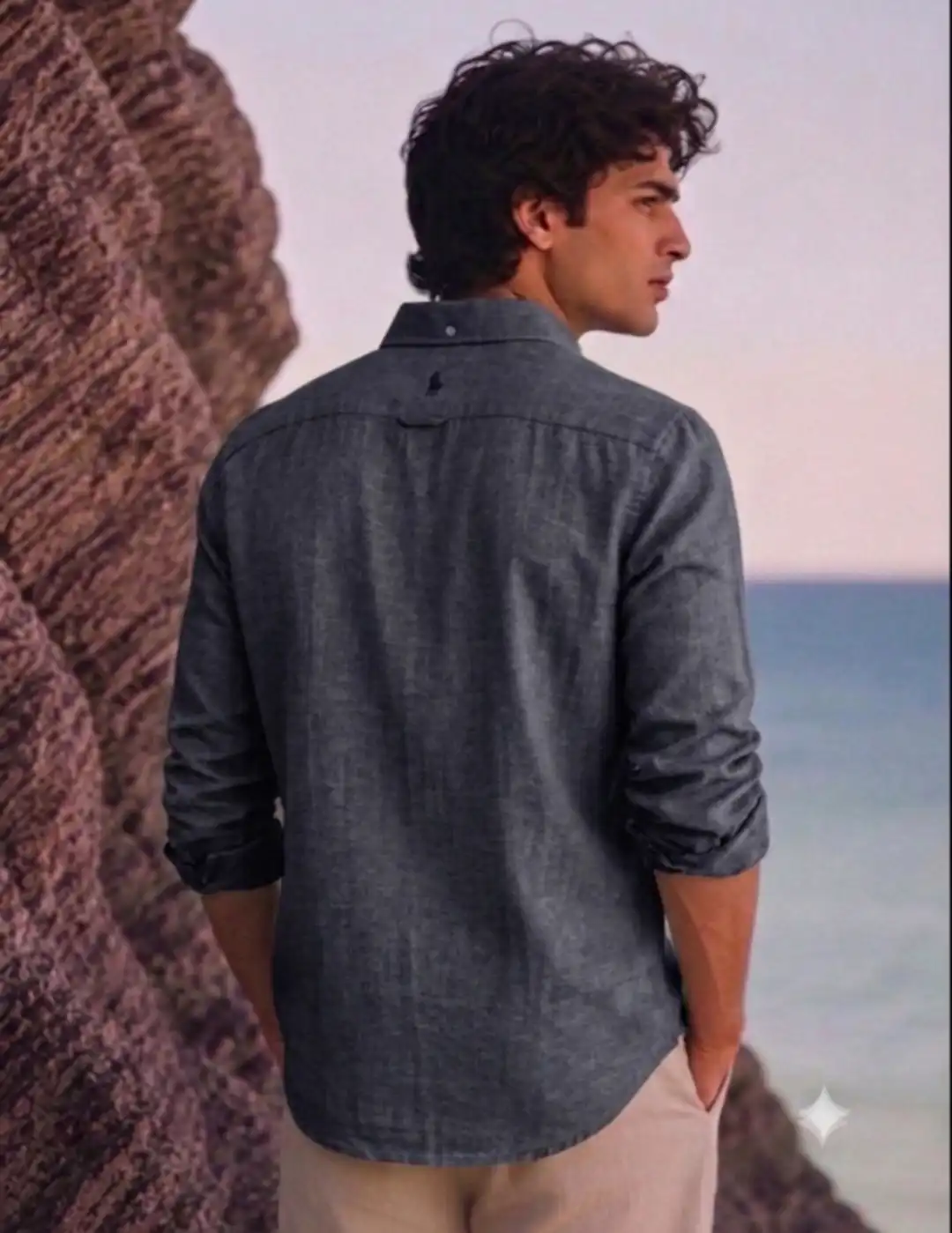 BLENDED LINEN SHIRT
