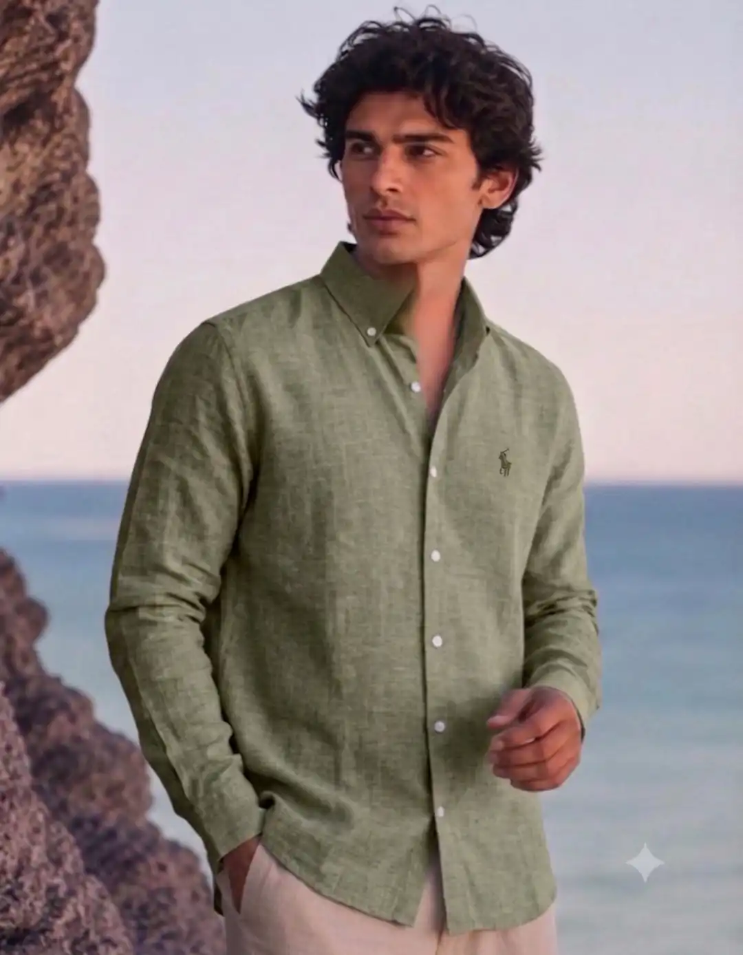 BLENDED LINEN SHIRT