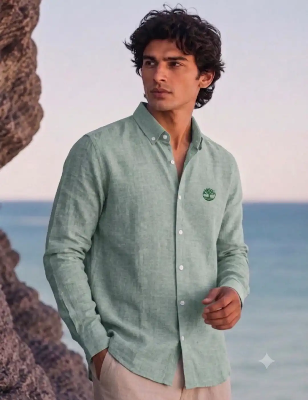 BLENDED LINEN SHIRT