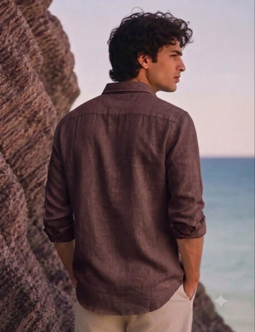 BLENDED LINEN SHIRT