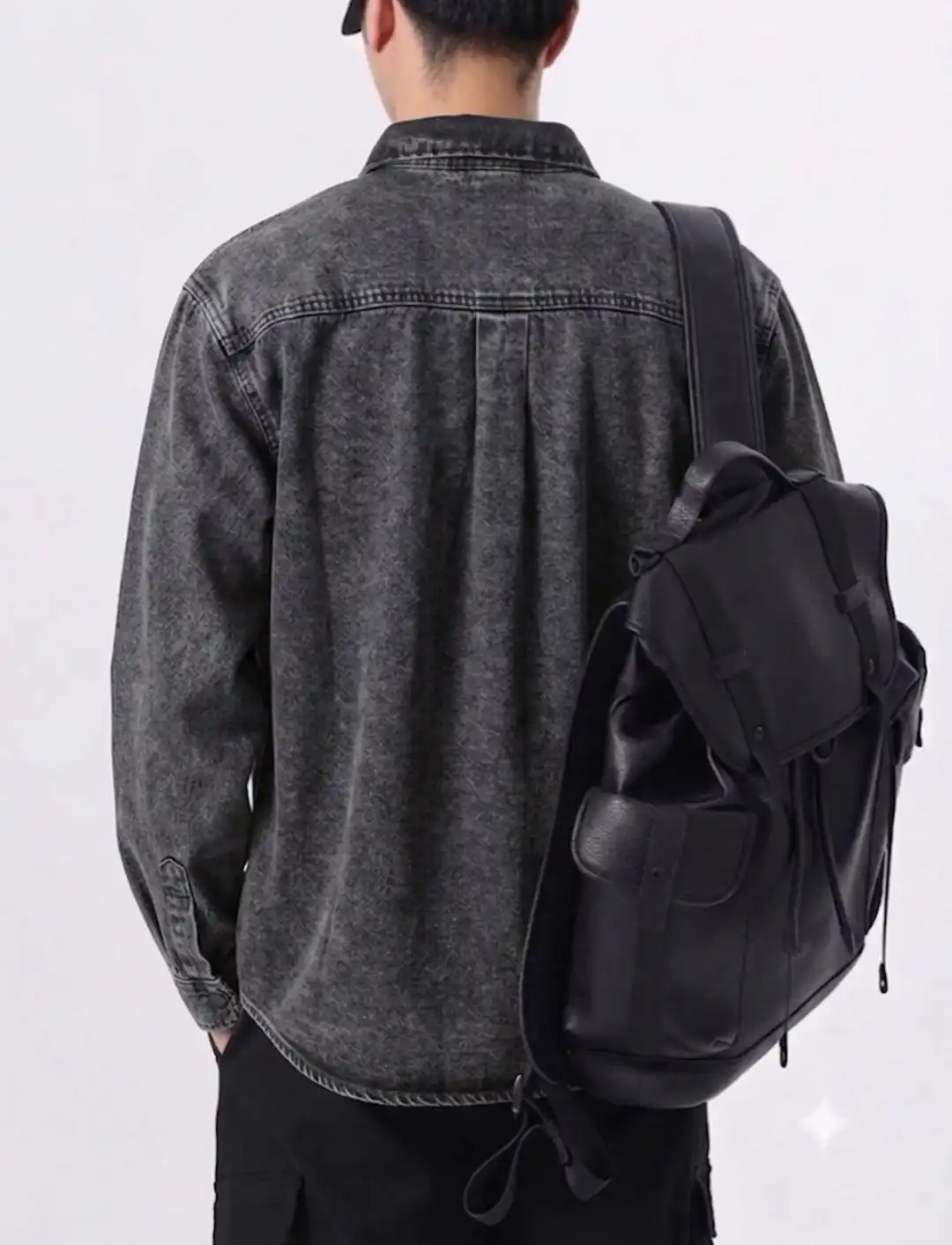 DENIM SHIRT SCRATCH
