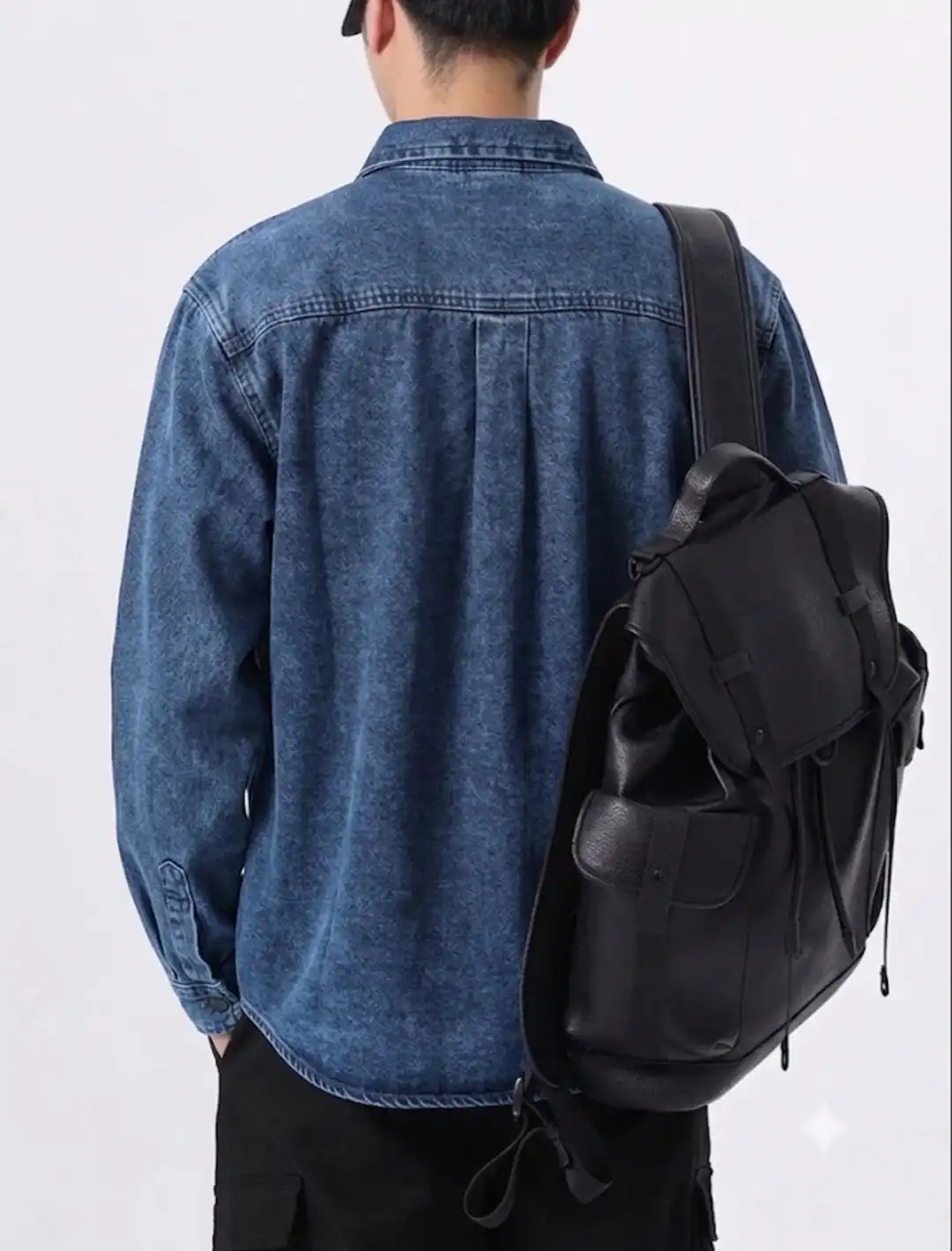 DENIM SHIRT SCRATCH