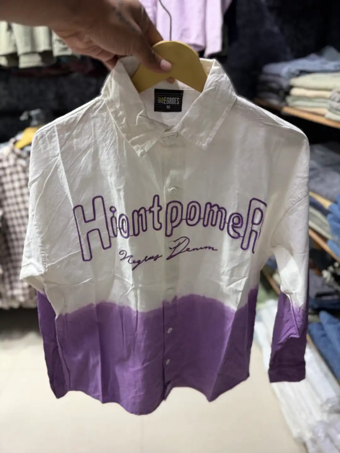 ACID WASH SHIRT