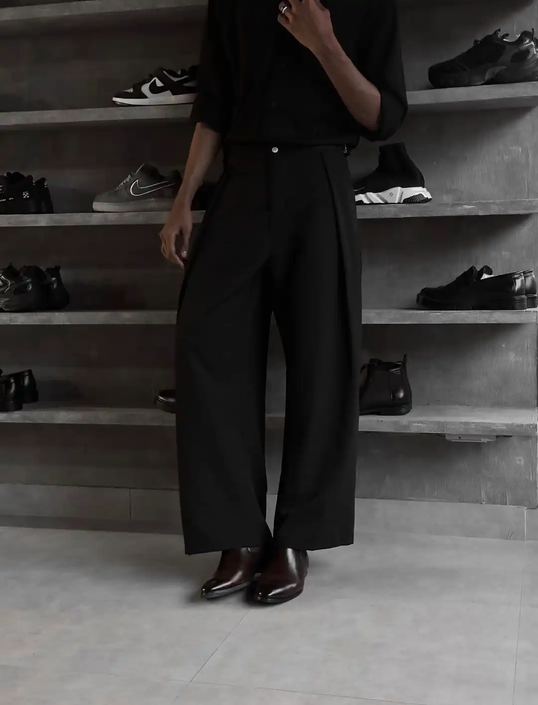 PLEATED KOREAN PANT