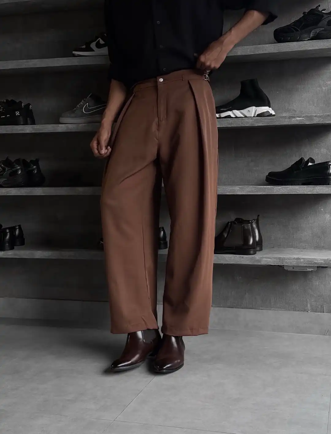 PLEATED KOREAN PANT