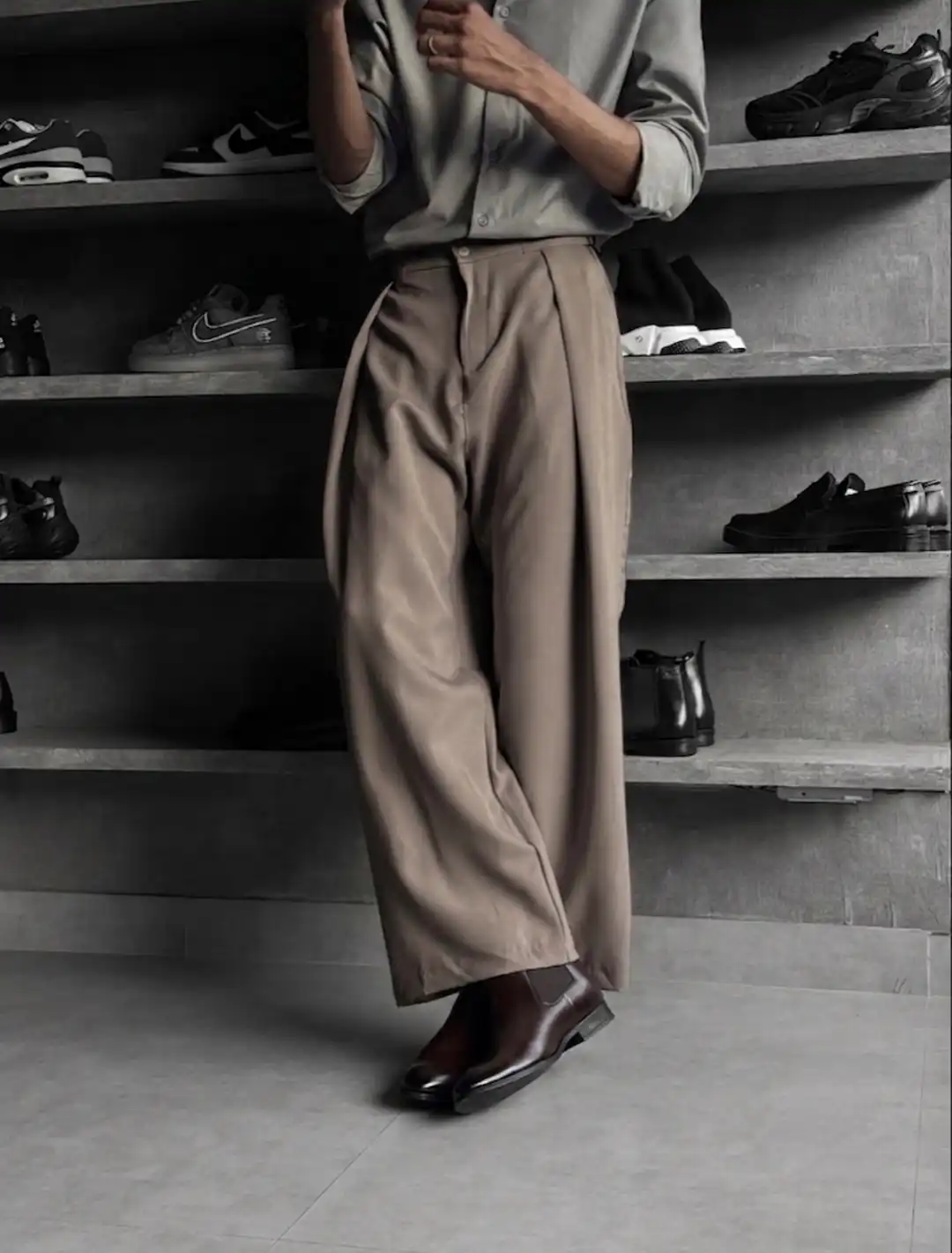 PLEATED KOREAN PANT