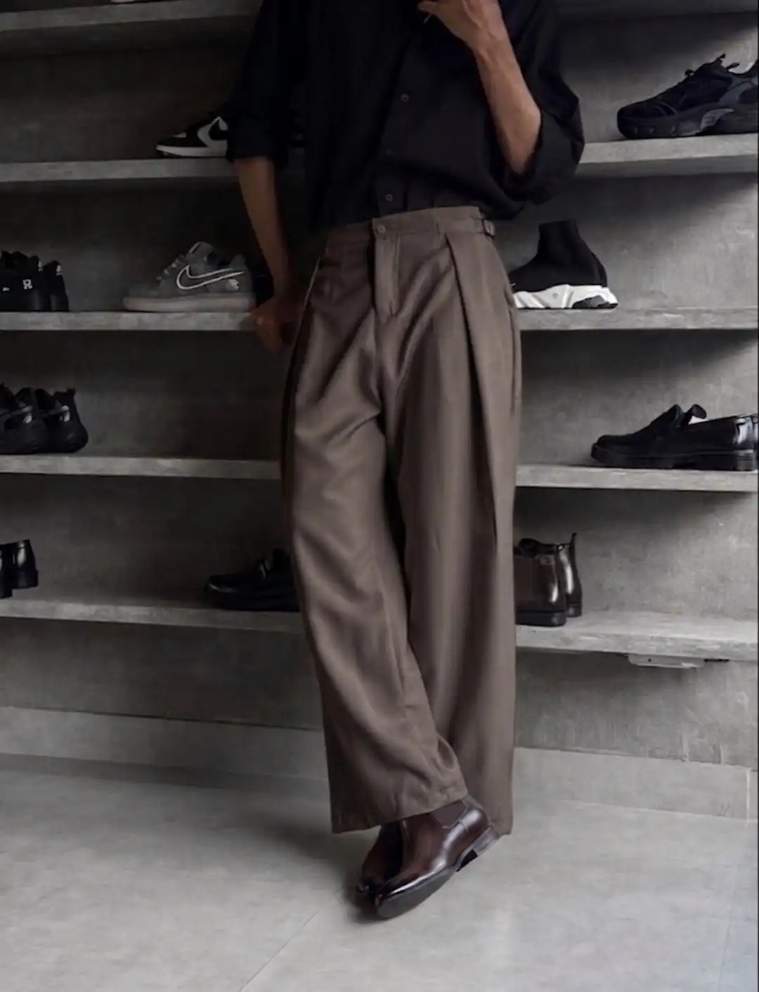 PLEATED KOREAN PANT