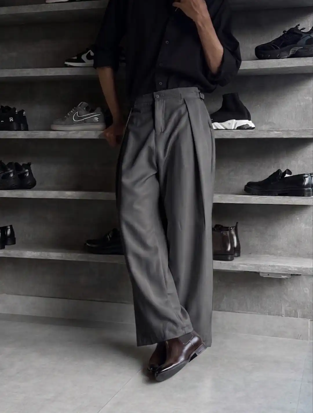 PLEATED KOREAN PANT