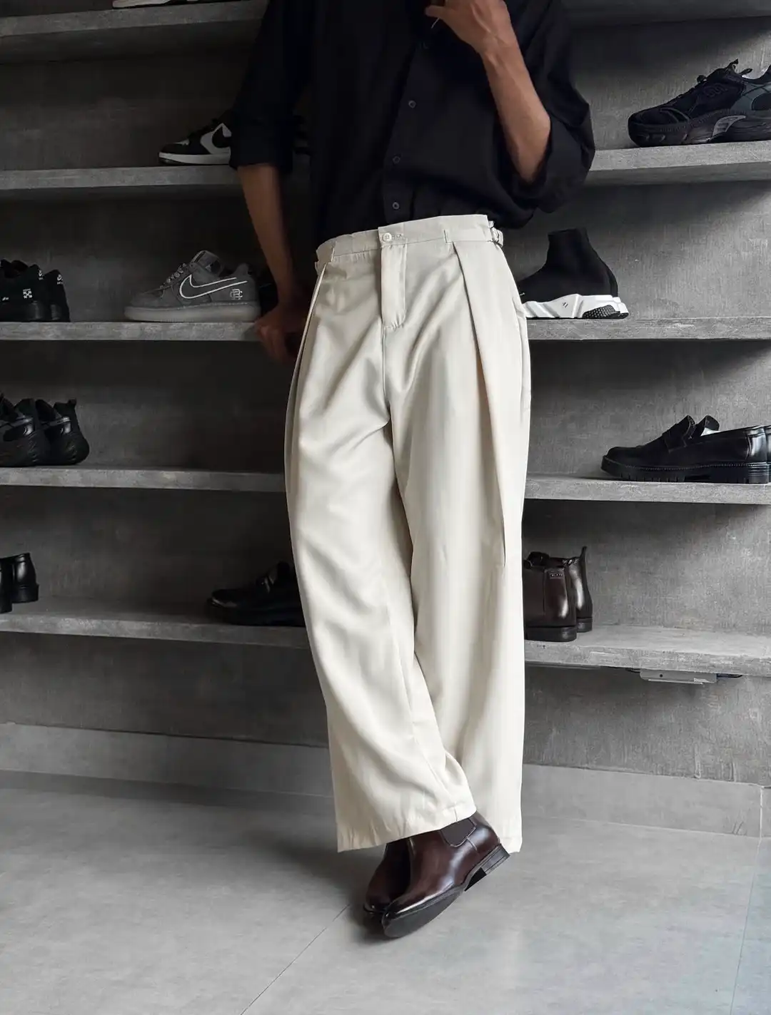 PLEATED KOREAN PANT