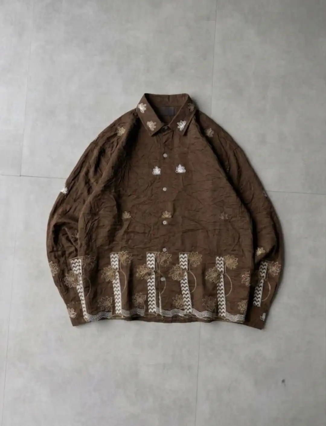 BOTTOM PRINTED SHIRT